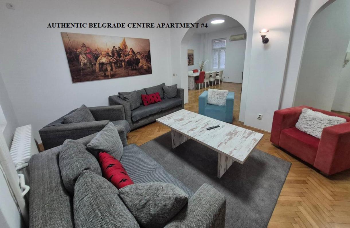Authentic Belgrade Centre Apartments For Large Groups, Republic Square - Up To 47 People In 5 Apartments Dış mekan fotoğraf
